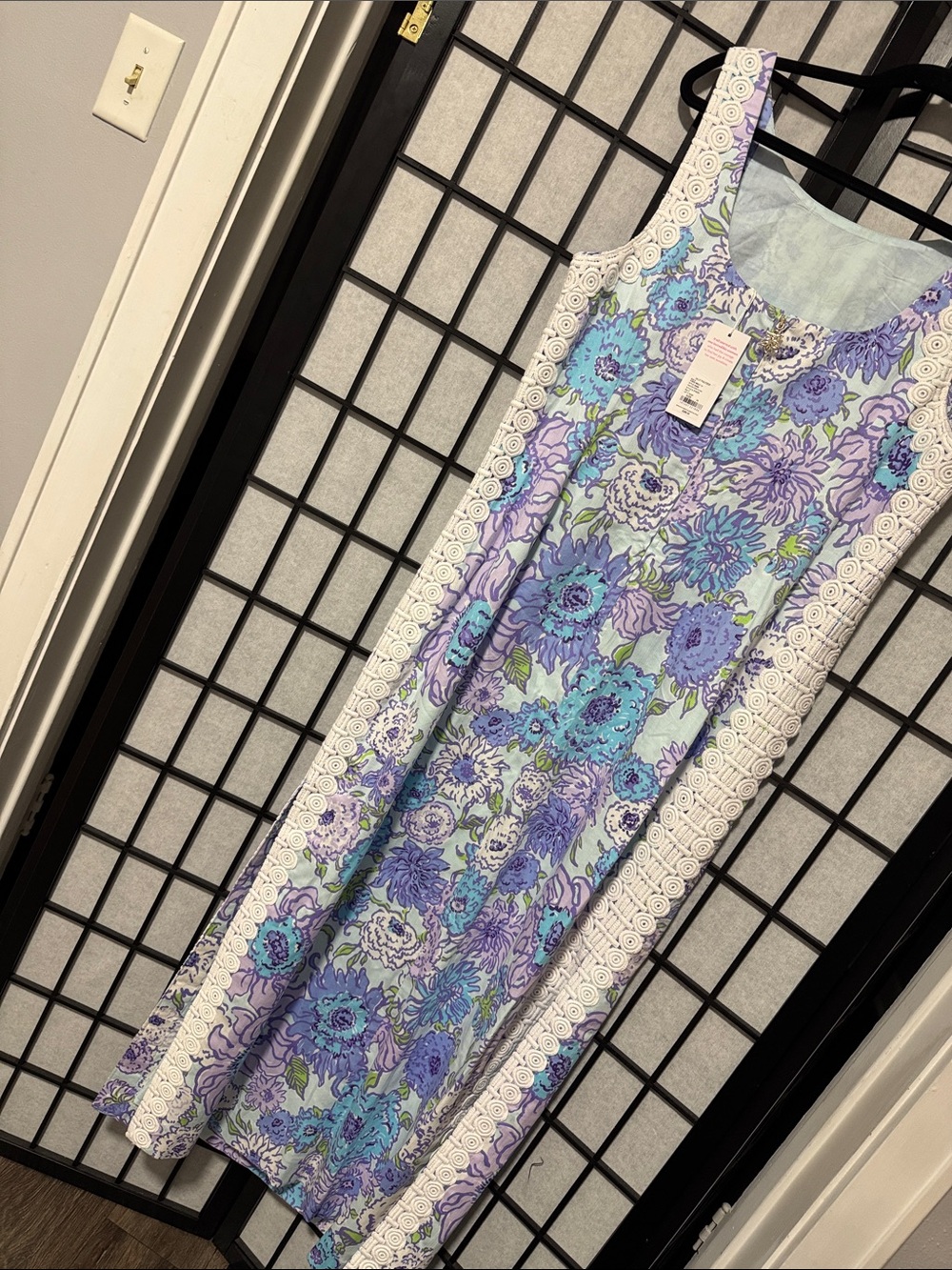 Lilly Pulitzer Marleigh Stretch Maxi Shift Dress NWT Size 14 - Picture 12 of 16